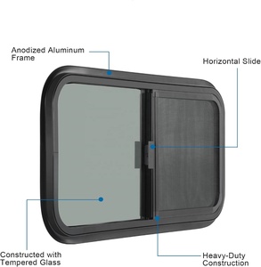 Fenêtres coulissantes latérales horizontales en aluminium de style moderne pour <span class=keywords><strong>camping</strong></span>-<span class=keywords><strong>car</strong></span>, <span class=keywords><strong>camping</strong></span>-<span class=keywords><strong>car</strong></span>, caravane, <span class=keywords><strong>camping</strong></span>-<span class=keywords><strong>car</strong></span>, installation par vis - Product Image 3