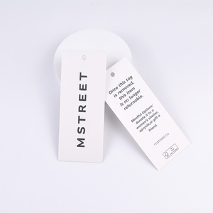 Étiquette de prix de vêtements vintage en papier spécial personnalisé avec ficelle pour vêtements - Product Image 5