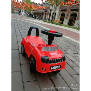 Four Wheel Toddler Scooter 1.2m Hard <b>Frame</b> Plastic Rim Mixed Colors <b>Walker</b> For Kids Age 1-3 - Product Image 2