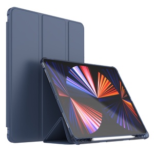 En gros de haute qualité cas pour nouvel <span class=keywords><strong>iPad</strong></span> <span class=keywords><strong>pro</strong></span> <span class=keywords><strong>12</strong></span>.<span class=keywords><strong>9</strong></span> <span class=keywords><strong>2021</strong></span> avec porte-crayon smart tablet couverture pour apple <span class=keywords><strong>iPad</strong></span> <span class=keywords><strong>12</strong></span>.<span class=keywords><strong>9</strong></span> Cas - Product Image 1