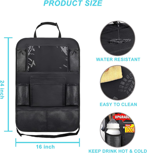RAPO Organizzatori Multifunzionali di Alta Qualità per Sedile Posteriore Auto con Schermo Touch per <span class=keywords><strong>Tablet</strong></span>, Produzione OEM - Product Image 3