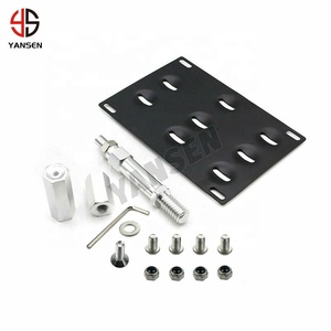 Accesorios de <span class=keywords><strong>Coche</strong></span> Soporte de Gancho de Remolque para Montaje de Placa de Matrícula en Parachoques para VW Jetta MK7 MK6 Golf GTi Bodykit - Product Image 4
