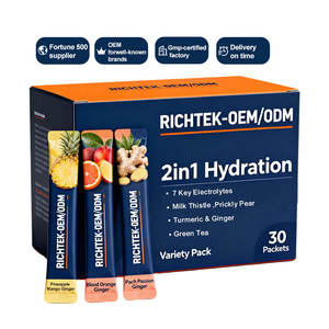 Meng Met Plantenextractmix 7 Belangrijke Elektrolytingrediënten Dagelijks Hydratatie Ondersteunen Suikervrij Kruidenelektrolytpoeder - Product Image 3