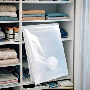 Sac de rangement pour la maison, sac de compression, sac de tuyau, coton transparent, couverture sous vide, résistant à l'humidité, résistant aux moisissures - Product Image 1