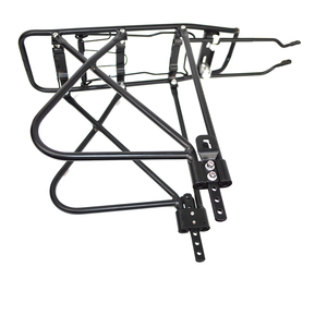 Portaequipajes trasero sólido duradero para bicicleta de montaña reforzado con estabilidad Portaequipajes versátil para evitar que los artículos se caigan - Product Image 5