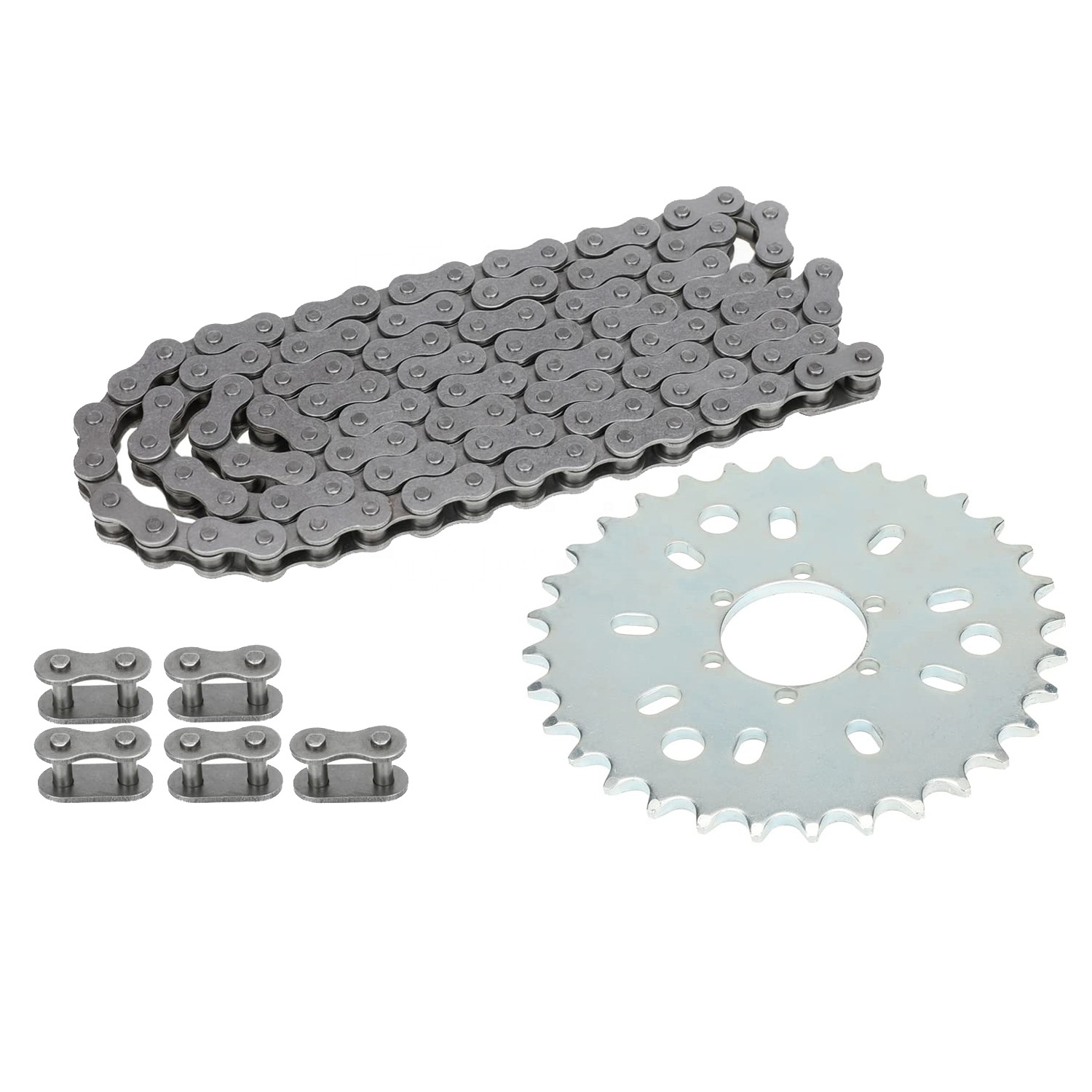 Motorized Bike Sprocket 36T 44T Steel Aluminum Alloy