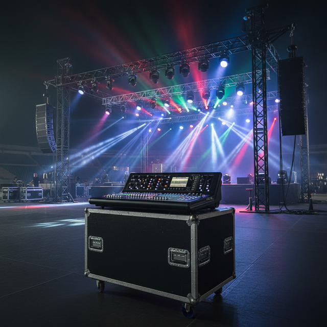 M32 Live 40-Channel Digital Mixer Pa System Music Equipment Outdoor Line Array Speakers System Mixer