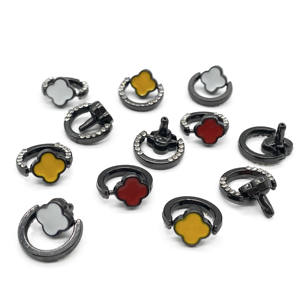 <span class=keywords><strong>Remache</strong></span> de una Sola Cabeza con Forma de Trébol de Cuatro Hojas para Bolsos y Zapatos de Cuero - Product Image 1