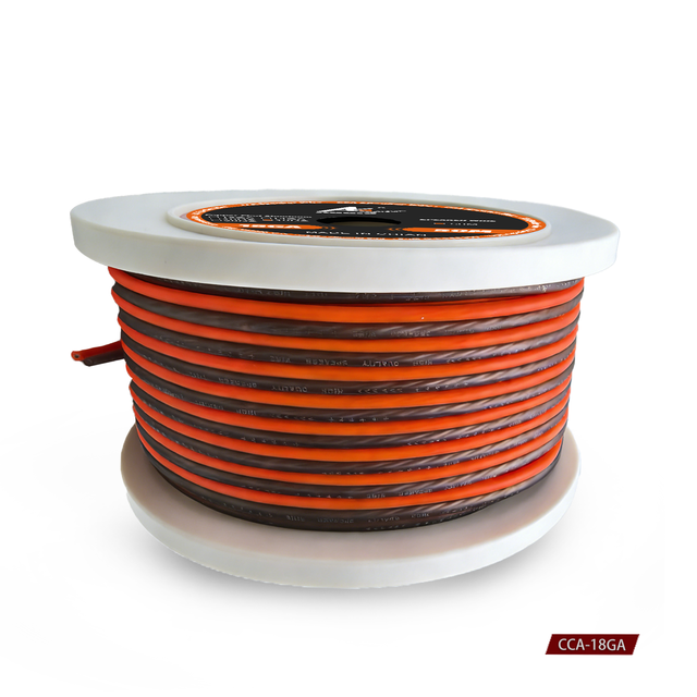 S-CCA-18GA AK Audio S-CCA-12GA Car Audio Speaker Cable 50m Copper-Clad Aluminum 1 Year Warranty for Amplifier/Speaker
