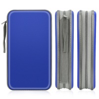 Sacs de transport en EVA rigide imperméables personnalisés en gros, avec fermeture éclair, pour DVD, étui de rangement pour CD PS4