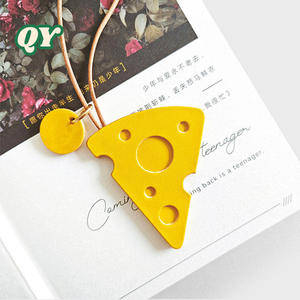 QY Cute Cheese PU <b>Leather</b> <b>Keychain</b> Bag Charm Cartoon Pendant Car Key Ring Gift Accessories for Women Girls - Product Image 5