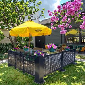 <span class=keywords><strong>Treillis</strong></span> de jardin modulaire avec écran de confidentialité en métal découpé au laser décoratif, panneau de <span class=keywords><strong>treillis</strong></span> perforé pour clôture de pelouse - Product Image 6