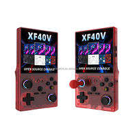 Consola de Juegos Portátil S Classic XF40V, Pantalla HD de 4'', Máquina de Videojuegos Linux RK3326, 4000mAh, Joystick RGB, WiFi, TF, XF40V Gamer