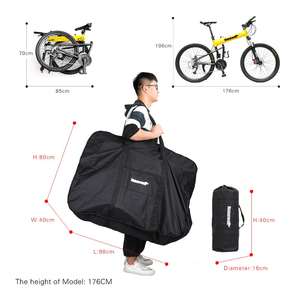 Échantillon gratuit Sac de protection de moto 600D/RPET Sac de rangement à grande capacité Sac à outils imperméable Sac de selle de moto - Product Image 2