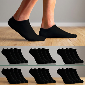 Mens No Show <b>Socks</b> Breathable Knitted Cotton Blend <b>Low</b> <b>Cut</b> Athletic Casual <b>Socks</b> Soft Stretch Lightweight Daily Sport Wear Style - Product Image 3