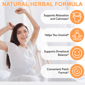 Acentiallabs 개인 라벨 OEM 휴대용 진정 스트레스 다운 패치 불안 완화를위한 방수 안티 스트레스 패치 - Product Image 3