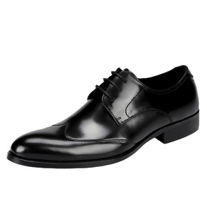2026 New Original Men's Business Casual Leather <b>Shoes</b> - Pointed Toe, Low Heel, British Style Men's Formal Single <b>Shoes</b> - Product Image 5