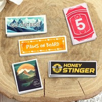 Étiquettes rondes personnalisées en papier imperméable avec logo pour l'image de marque et l'emballage