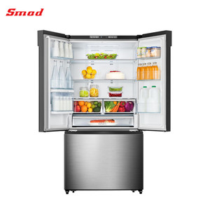 22.5cuft 640L Black Stainless Steel French Door <b>Refrigerator</b> With E-star - Product Image 4