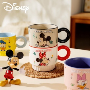 <span class=keywords><strong>Taza</strong></span> de Cerámica Original de Mickey y Minnie Mouse, Linda <span class=keywords><strong>Taza</strong></span> de Café para Parejas de Oficina - Product Image 4