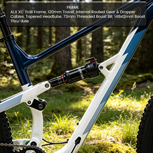 Vélo de montagne à suspension intégrale 29 pouces, cadre en alliage d'aluminium, vélo de trail VTT avec fourche à air, frein à disque hydraulique - Product Image 6