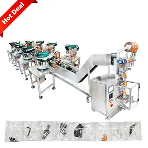 Automatic Electric Part Hardware Tube Fitting Counting Packing Machine