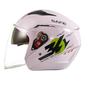 Nam và nữ bốn mùa Mũ bảo hiểm Ba phần tư Đầu máy mùa đông ấm áp bốn mùa xe điện Nam - Product Image 2