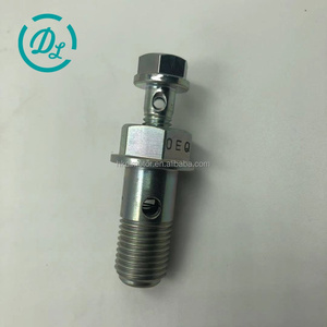 EexcavaStart Diesel Fuel Filter Joint Bolt 1-09675037-1 4HK1 6HK1 <b>Engines</b> Durable Replacement Fits ZX360 SH360 Excavators - Product Image 4