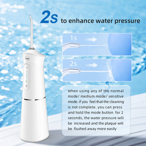 High Psi <strong>Water</strong> Pick Flosser Dental Tooth Irrigator Cordless <strong>Water</strong> Flosser Teeth Cleaner Irrigatore Orale Travel Kit With Modes - Product Image 4