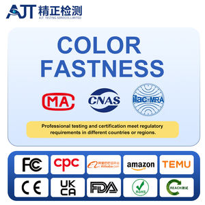 Test de laboratoire professionnel et tests chimiques COULEUR <span class=keywords><strong>FASTNESS</strong></span> Certifié FIBRE CONTENU Vêtements Matériaux Services de test de qualité - Product Image 1