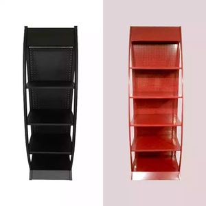 Lubrificanti da pavimento in metallo e espositore per olio motore motore espositore per rubinetto personalizzato rivestimento in polvere acciaio personalizzato - Product Image 3