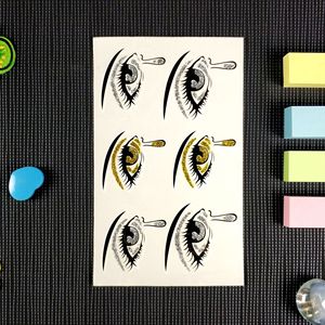 Adesivi per Tatuaggi Temporanei a Forma di Farfalla Glitterata, Impermeabili, con Disegni di Fiori, Cuori e <span class=keywords><strong>Stelle</strong></span> per Donne, Decorazioni per Feste - Product Image 2