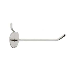 2021 Metal <b>Display</b> <b>Hooks</b> Slatwall Pegboard Hangers Steel Plastic Material for Store Usage 10 cm Metal <b>Hook</b> for 21050 21051 - Product Image 1