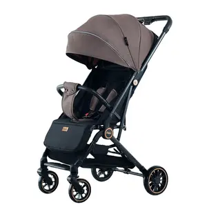 New Baby Stroller Can Sit and Lie Light Baby Stroller Walking Baby Stroller Folding High Landscape Umbrella Car Outdoor Travel