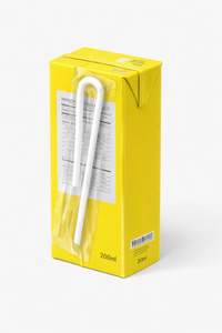 Aseptic Packaging Material <b>Roll</b> for 200ml Packs | High Barrier Paper/Al/PE | Custom Print OEM - Product Image 4