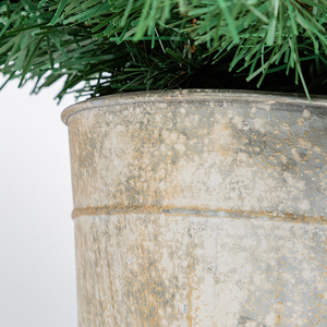 Petit arbre de Noël en pot chic de 120cm-Co-Arts Arbol De Navidad Decor - Product Image 2