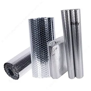 Aluminum Foil Bubble Insulation Fireproof Air Bubble Cushion Foil Roof Insulation Building Material