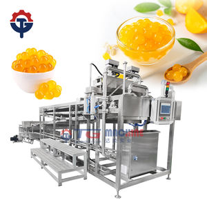 Fabricante Boba comercial de acero inoxidable, equipo de perlas de explosión lleno de jugo de fruta de alta productividad con componentes de núcleo PLC - Product Image 1