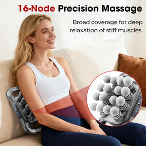 Pistola de Masaje Corporal Eléctrica Recargable de 16 Cabezales con Logotipo Personalizado, para Masaje Muscular Profundo y Fascial, con Vibración, para Fitness, con Logotipo en la Pistola - Product Image 2