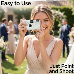 Appareil photo jetable personnalisé pour mariage, appareils photo jetables bon marché pour mariages en gros avec logo pour cadeaux d'événements, fournisseur - Product Image 4