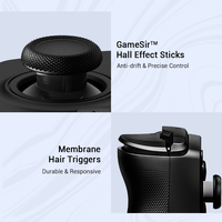 Manette de jeu mobile filaire GameSir X5 Lite Type-C avec joystick à effet Hall pour iPhone 15/Android/iPad Mini/Y700