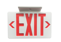 America Canada Standard LED EXIT SALIDA Schild Licht ROT/GRÜN Mit kunden spezifischem CE-zugelassenem Notausgang schild