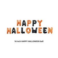 Grands mini ballons d'Halloween en aluminium chauve-souris citrouille araignée fantôme pour décorations de fête de festival