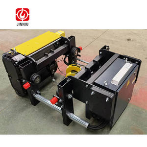 CE ISO lokakarya 500Kg 1 Ton 2 Ton 3 Ton troli listrik tali kawat kerekan listrik Euro mesin kerekan listrik - Product Image 5