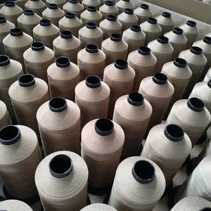China Supply High Temperature Resistance Ptfe Coating Fiberglass Sewing Thread