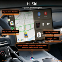 Adaptateur multimédia sans fil CarPlay 4 en 1, prend en charge CarPlay, Android Auto, AirPlay, Mirror Link, connexion automatique, Plug and Play