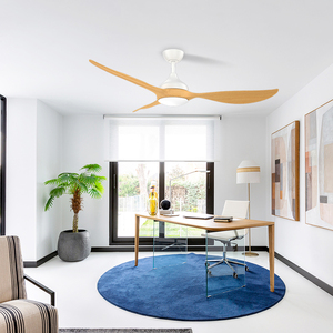 Hoa Kỳ Trong Kho 56 Inch 3 Lưỡi Quạt Trần Có Thể Đảo Ngược Yên Tĩnh DC Động Cơ Quạt Trần Với Ánh Sáng Và Điều Khiển Từ Xa - Product Image 2