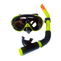 Ensemble de plongée pour adultes Profional de haute qualité équipement de natation en mer avec masque respirant et tube en matériau PC