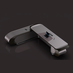 ชุดเฟอร์นิเจอร์โต๊ะทำงานผู้บริหารรูปตัวแอลสีดำทันสมัย โต๊ะทำงานเมลามีน - Product Image 5