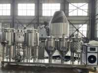 Équipement de saccharification de bière artisanale à prix réduit de vente directe d'usine capacité 50L 500L whisky de noyau de récipient à pression de moteur